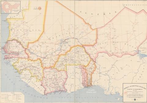 غرب إفريقيا سنة 1922