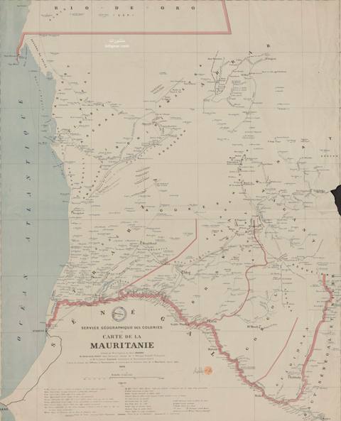 موريتانيا سنة 1909