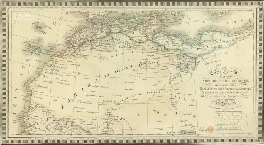 غرب إفريقيا سنة 1826